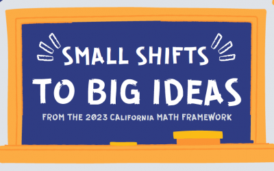 Small Shifts to Big Ideas from the 2023 California Math Framework